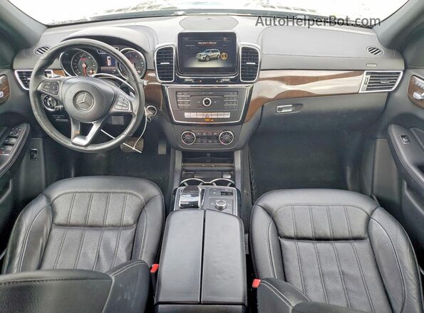 4JGDF6EE3HA927714 2017 MERCEDES-BENZ GLS-CLASS Black Widok zestawu wskaźników