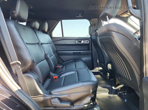 1FM5K8AB4LGD08147 2020 FORD EXPLORER Black Вид підкапотного простору