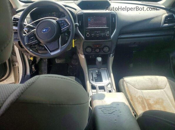 JF2SKAAC3LH520184 2020 SUBARU FORESTER Белый Вид щитка приборов