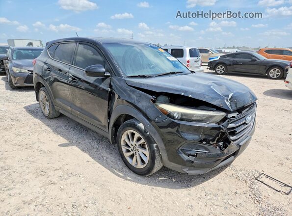 KM8J23A46JU802267 2018 HYUNDAI TUCSON Black წინა ხედი