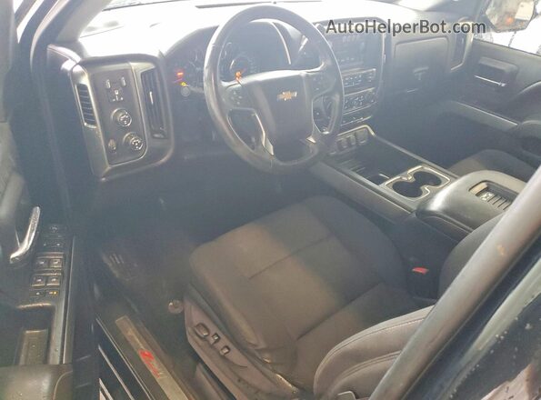 3GCUKREC3HG135371 2017 CHEVROLET SILVERADO Black Вид щитка приладів