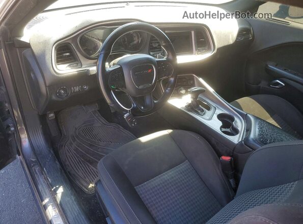 2C3CDZJG7KH737314 2019 DODGE CHALLENGER Серый Вид щитка приборов