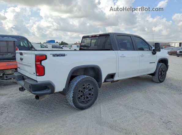 2GC4KTEY1S1132915 2025 CHEVROLET SILVERADO White Передня права чверть