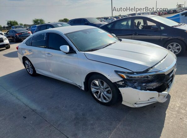 1HGCV1F14LA011376 2020 HONDA ACCORD White Вид спереду