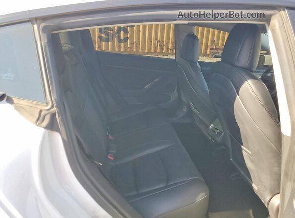 5YJ3E1EA4NF154595 2022 TESLA OTHER Белый Вид задней части салона