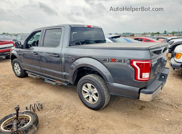 1FTEW1EF4HFA12488 2017 FORD F150 Black Задня права чверть