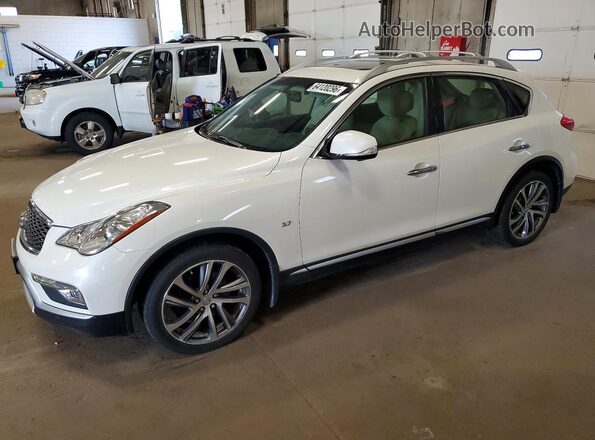 JN1BJ0RR8GM268873 2016 INFINITI QX50 Белый Задняя левая четверть