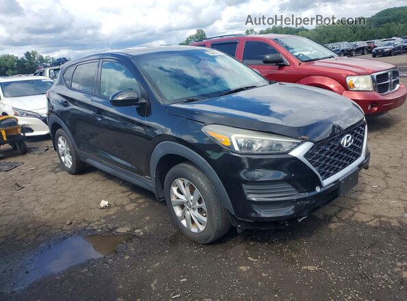 KM8J2CA49KU857605 2019 HYUNDAI TUCSON Black Widok z przodu