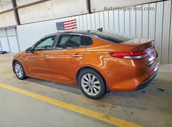 5XXGU4L39GG040280 2016 KIA OPTIMA Оранжевый Задняя правая четверть