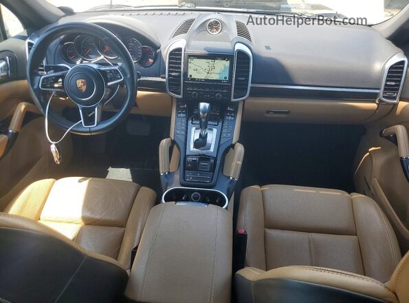 WP1AA2A22GLA04751 2016 PORSCHE CAYENNE White Vista del cuadro de instrumentos