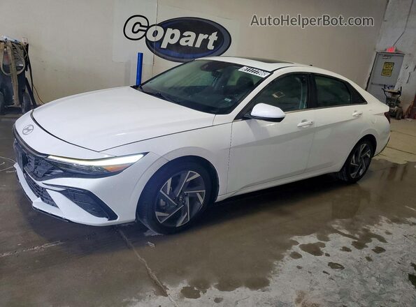 KMHLS4DG3SU911677 2025 HYUNDAI ELANTRA Белый Задняя левая четверть