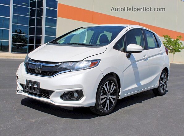 3HGGK5H80KM731139 2019 HONDA FIT White Trasero derecho