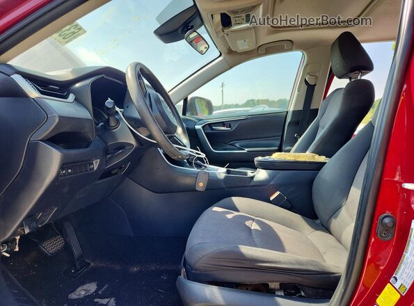 2T3W1RFV0KW032251 2019 TOYOTA RAV4 Red Вид панелі приладів