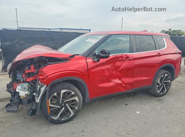 JA4J3UA82PZ039728 2023 MITSUBISHI OUTLANDER Red Задня ліва чверть