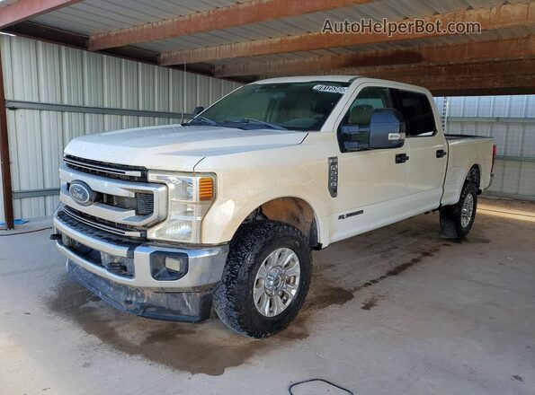 1FT7W2BT7NEF14860 2022 FORD F250 White Հետևի ձախ