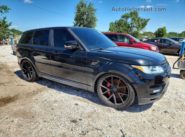SALWR2EF2GA590627 2016 LAND ROVER RANGE Black Вид спереду