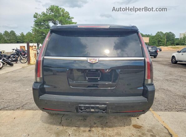 1GYS3BKJ2JR104451 2018 CADILLAC ESCALADE Black Widok wnętrza z przodu