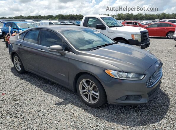 3FA6P0LU2GR204013 2016 FORD FUSION Silver Front view
