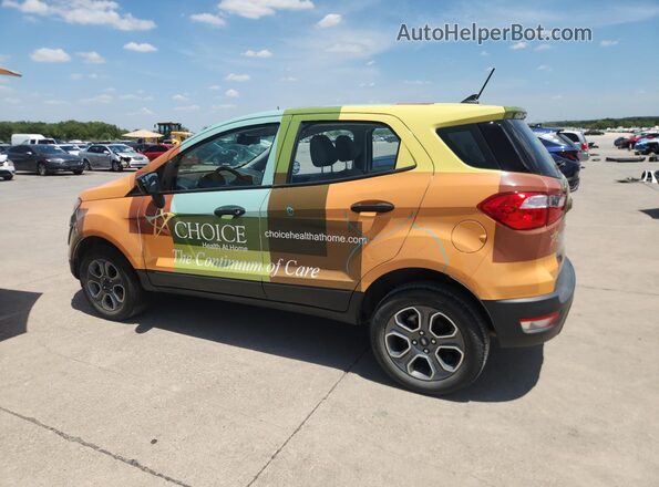 MAJ6S3FL4NC467005 2022 FORD ECOSPORT Белый Панорамный вид салона 360°