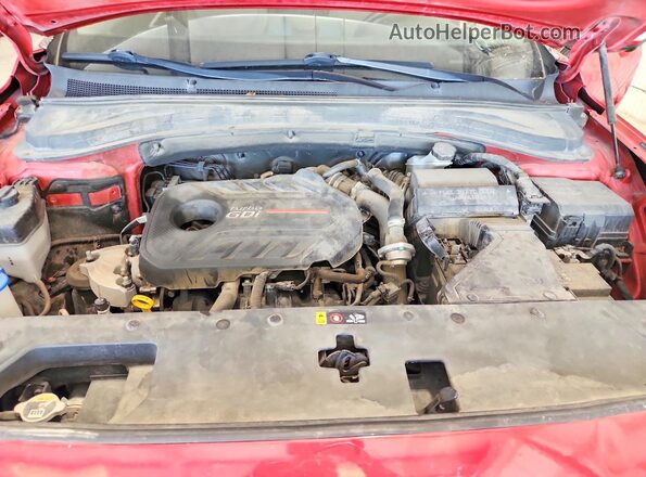 5NMS5CAA9LH297986 2020 HYUNDAI SANTA Red VIN sticker view