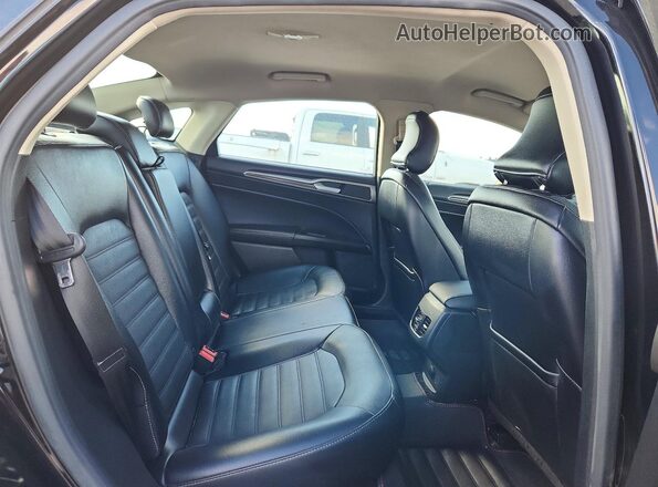 3FA6P0HD3HR244451 2017 FORD FUSION Black უკანა სალონის ხედი