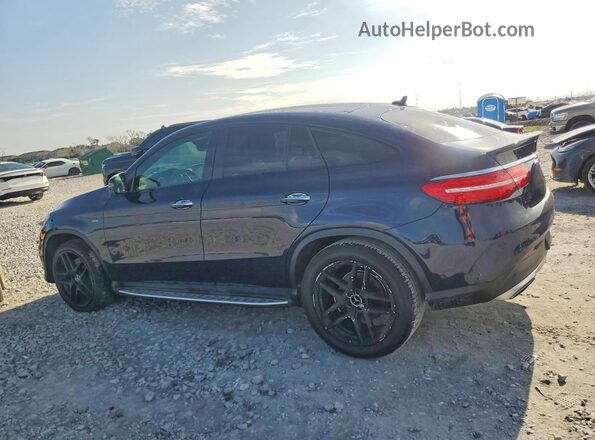 4JGED6EB5GA043692 2016 MERCEDES-BENZ GLE Синий Задняя правая четверть