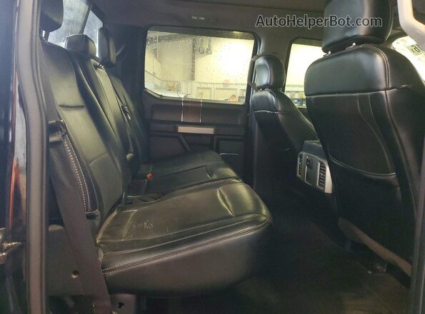 1FTEW1EP6GKD13391 2016 FORD F150 Black Widok wnętrza z tyłu