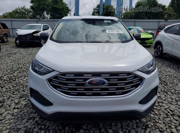 2FMPK3G91KBC24101 2019 FORD EDGE White Widok z tyłu