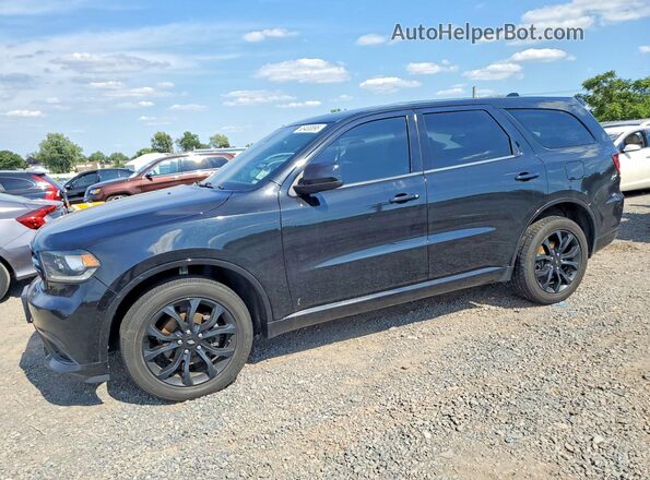 1C4RDJAG5KC738682 2019 DODGE DURANGO Black Հետևի ձախ