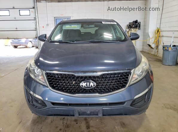 KNDPBCAC2G7810640 2016 KIA SPORTAGE Blue Vista trasera