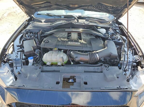 1FA6P8CF5N5112412 2022 FORD MUSTANG Black VIN კოდის სტიკერის ხედი