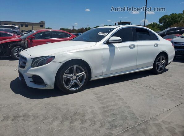 WDDZF4JB1HA035820 2017 MERCEDES-BENZ E-CLASS White Задня ліва чверть