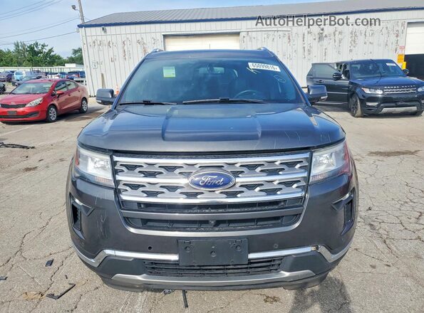 1FM5K7F85KGB42839 2019 FORD EXPLORER Серый Вид сзади
