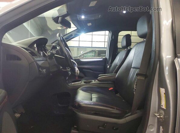 2C4RDGEG2JR283924 2018 DODGE GRAND Silver Առջևի վահանակի տեսք