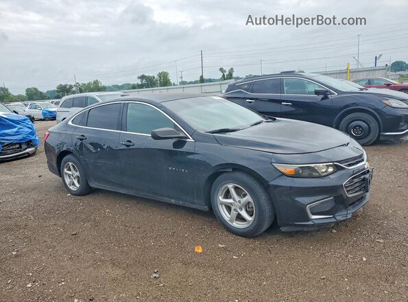 1G1ZB5ST2GF288366 2016 CHEVROLET MALIBU Black Դիմացի տեսք