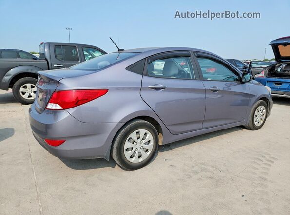 KMHCT4AE5GU086040 2016 HYUNDAI ACCENT Gray Delantero derecho