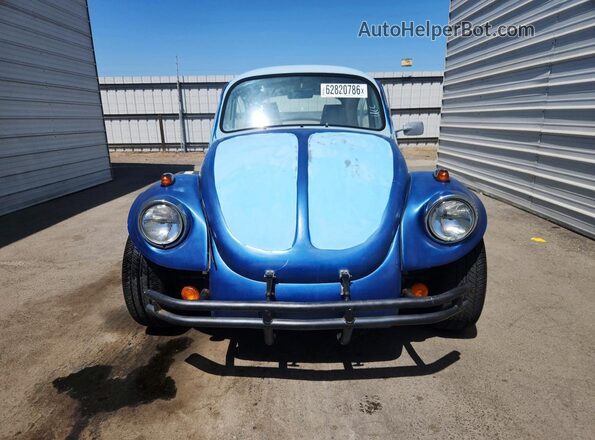 112225826 1972 VOLKSWAGEN BEETLE Синий Вид сзади