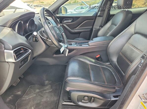SADCK2FN4JA238830 2018 JAGUAR F-PACE White Dashboard view
