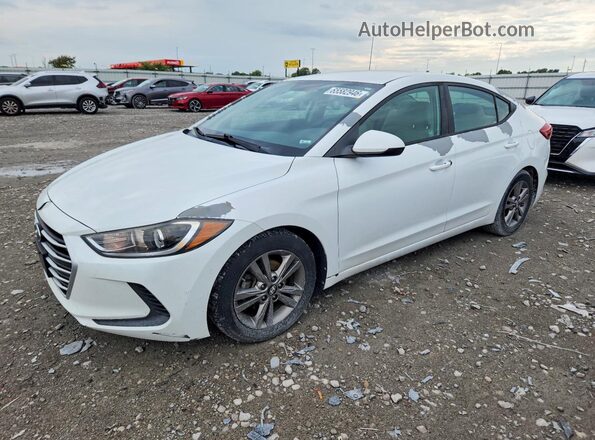 5NPD84LF2HH038930 2017 HYUNDAI ELANTRA White უკანა მარცხენა