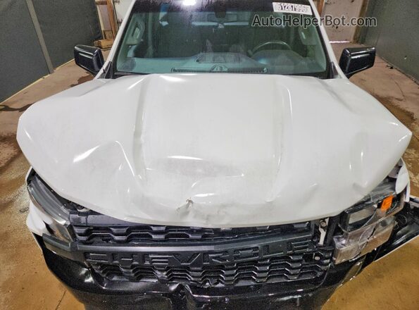 3GCNWAEH2KG271021 2019 CHEVROLET SILVERADO White Շարժիչի բաժամունքի տեսք