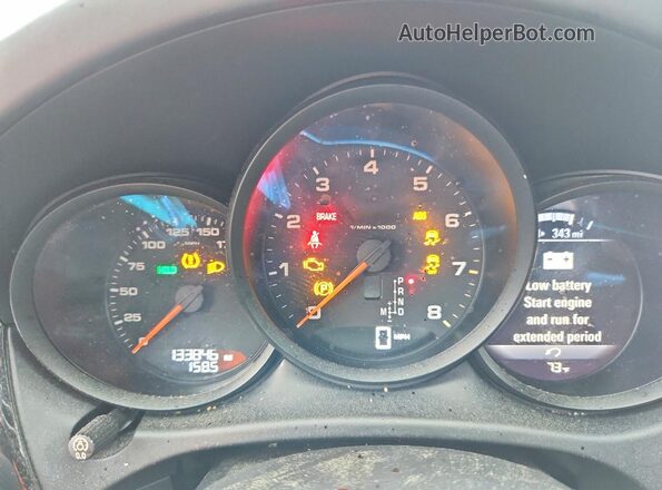WP1AA2A5XHLB81365 2017 PORSCHE MACAN Gray Вид задніх сидінь