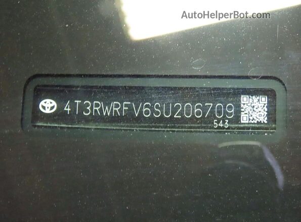 4T3RWRFV6SU206709 2025 TOYOTA RAV4 Black Vista interior trasera