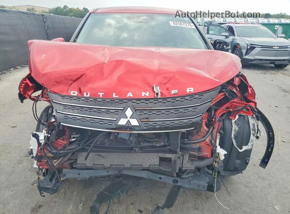 JA4J3UA82PZ039728 2023 MITSUBISHI OUTLANDER Red Вид ззаду