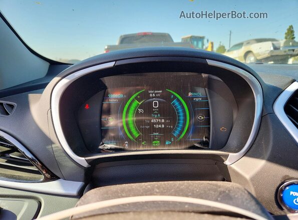 1G1RC6S5XHU203002 2017 CHEVROLET VOLT White Widok tylnych siedzeń