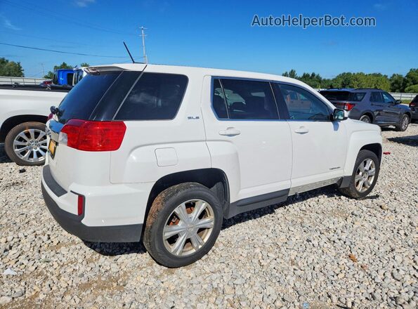 2GKALMEK8H6346639 2017 GMC TERRAIN White წინა მარჯვენა