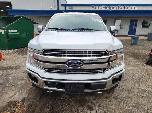1FTEW1E45KKD91448 2019 FORD F150 White Вид ззаду