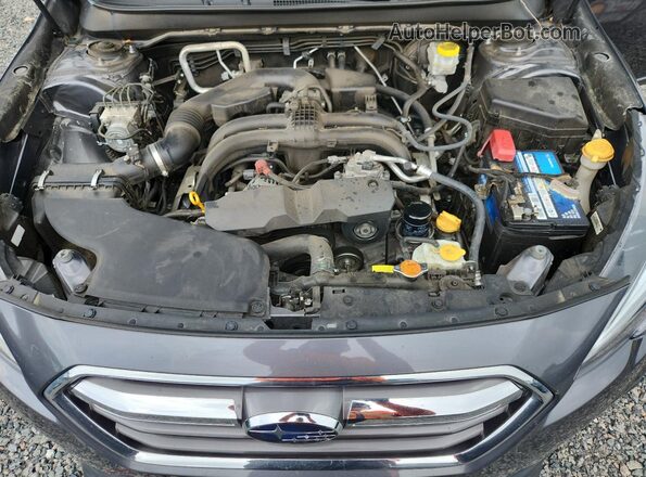 4S4BSANC9K3209178 2019 SUBARU OUTBACK Gray Widok naklejki z numerem VIN