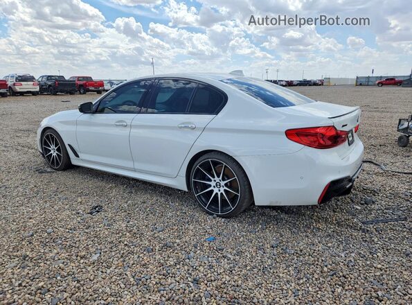 WBAJB9C54JB035377 2018 BMW M5 White Հետևի աջ