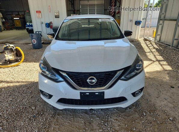3N1AB7AP6HY271250 2017 NISSAN SENTRA White Widok z tyłu