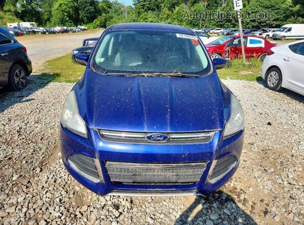1FMCU9GX4GUB75746 2016 FORD ESCAPE Blue Widok z tyłu